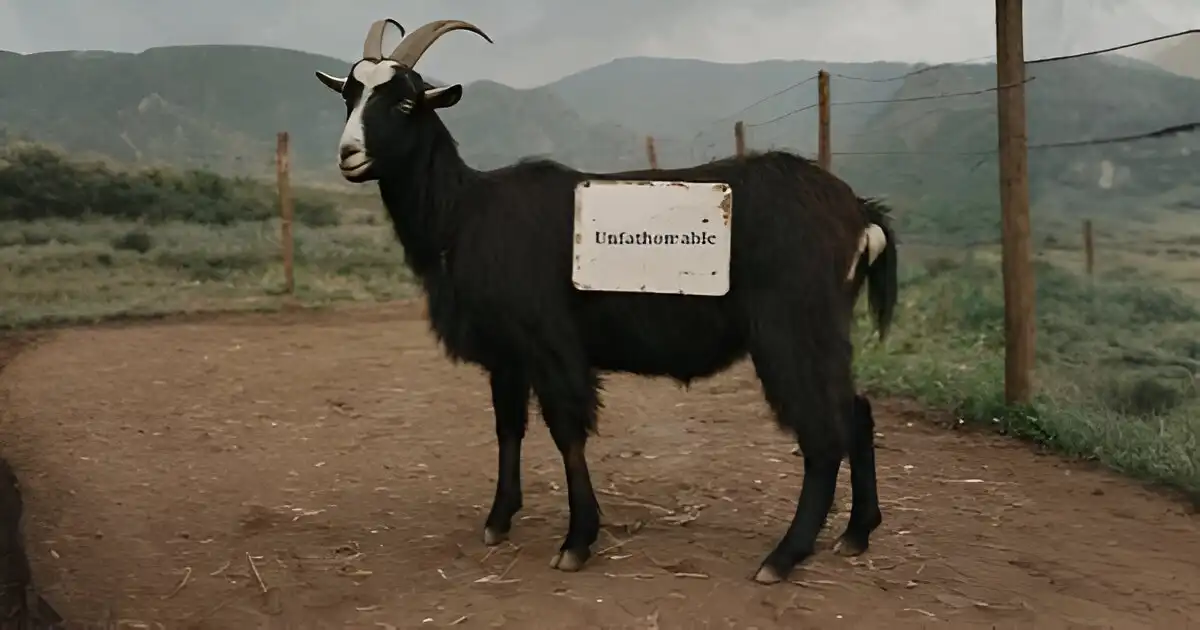 Scapegoat image via EpicRealismXL AI Model